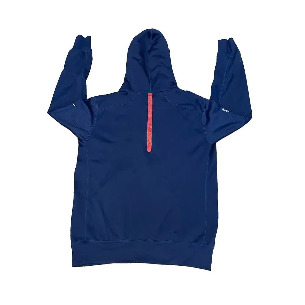 Patriots NFL Team Apparel Nike Therma- Fit Jacket W/Hood Men’s Size XL Football